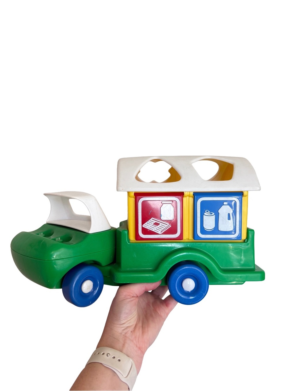 Little Tikes Toddle Tots Recycling Truck Vintage 1980s